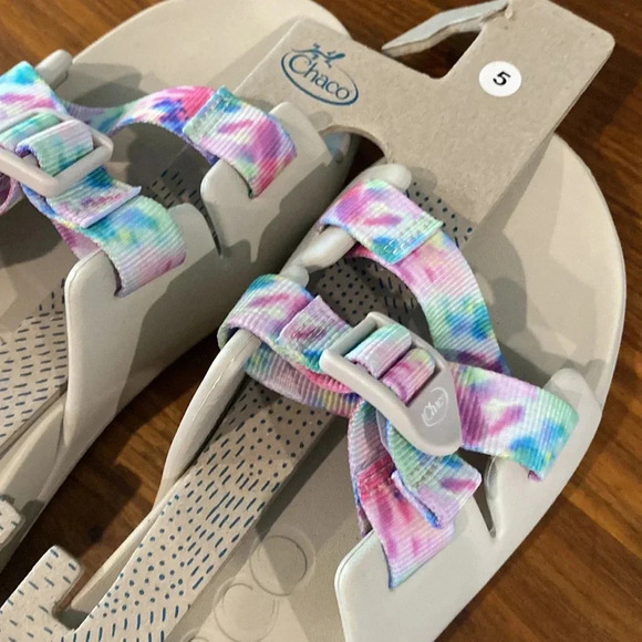 Women's Chillo Slide Lite Tie Dye Size 5 - Picture 4 of 5